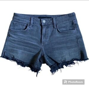 Joe’s Jeans ‘The Ozzie’ 4" Cut-Off Denim Short Size 25 Gray Cotton Stretch